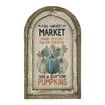 Rustic Pumpkin Painting Wall Art Framless Modern Home Decor Artworks Pictures
