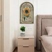 Rustic Farmhouse Floral Country Sunflower Painting Wall Artworks Pictures