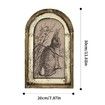 Rustic Farmhouse Floral Country Rabbit Painting Wall Artworks Pictures
