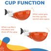 Automatic Chicken Water Cup Set of 5 | Chicken Water Feeder Suitable for Chickens, Duck, Goose, Turkey and Bunny | Poultry Water Feeder Kit
