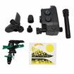 Solar Water Sprinkler Animal Repellent Waterproof Timing Sensor Water Spray, Garden Sprinkler Irrigation Automatic Irrigation System,