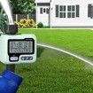 Sprinkler Timer Programmable Water Timer for Garden Hose, Soaker Hose Timer with Rain Delay/Manual Watering, Large LCD Irrigation Timer System for Lawns, 1 Outlet