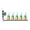 Sprinkler Timer Programmable Water Timer for Garden Hose, Soaker Hose Timer with Rain Delay/Manual Watering, Large LCD Irrigation Timer System for Lawns, 1 Outlet