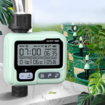 Sprinkler Timer Programmable Water Timer for Garden Hose, Soaker Hose Timer with Rain Delay/Manual Watering, Large LCD Irrigation Timer System for Lawns, 1 Outlet