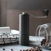 Chestnut C2 Manual Coffee Grinder Capacity 25g with CNC Stainless Steel Conical Burr - Internal Adjustable Setting,Double Bearing Positioning,French Press Coffee for Hand Grinder Gift (White)