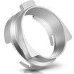 54 mm Hands-Free Dosing Funnel Compatible with Breville Barista Portafilters,Replacement Funnel Accessories for Home or Cafe Use (Silver)