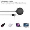 Compatible with Samsung Galaxy Watch 4/4 Classic/3/Active/Active 2 Wireless Charging Dock,Trami Replacement USB Charger Cable Cord Stand (2 Pack)