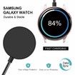 Compatible with Samsung Galaxy Watch 4/4 Classic/3/Active/Active 2 Wireless Charging Dock,Trami Replacement USB Charger Cable Cord Stand (2 Pack)