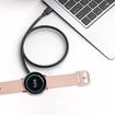 Compatible with Samsung Galaxy Watch 4/4 Classic/3/Active/Active 2 Wireless Charging Dock,Trami Replacement USB Charger Cable Cord Stand (2 Pack)
