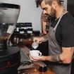 53mm Coffee Distributor & Tamper Dual Head Coffee Leveler Fits for 54mm Breville Portafilter Adjustable Depth Professional Espresso Hand Tampers