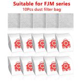 10Pack 3D Efficiency Dust Filter Bags for Miele FJM,CompactC2,S241-256i,S290,S300i,S578,S700,S4,S6 Series Canister Vacuum Cleaner Replaces Part