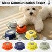 Talking Pet Starter 4of SetPiece Set Recordable Buttons for Dogs Communication