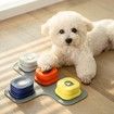 Talking Pet Starter 4of SetPiece Set Recordable Buttons for Dogs Communication