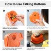 Talking Pet Starter 4of SetPiece Set Recordable Buttons for Dogs Communication