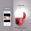 Wifi IP Camera 1080P With Wall Lamp For Home Security Wireless Surveillance Night Vision Audio