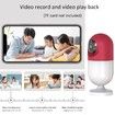 Wifi IP Camera 1080P With Wall Lamp For Home Security Wireless Surveillance Night Vision Audio