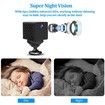 WiFi Mini Camera 1080P HD IP Wireless 2MP Indoor Micro Security Surveillance Monitor Night Vision Detection Pet Cam