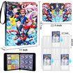 720cards Pokemon Cards Album Book Cartoon Anime Game Card EX GX Collectors Folder Holder 9 Pockets 40 pages