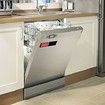 Dishwasher Magnet Clean Dirty Sign Non-Scratch Kitchen Magnetic Label Strong Clear Indicator Black