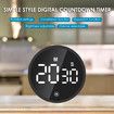 Countdown Timer Time-meter Magnetic Count Down & Count-up Digital-Calculagraph Volume & Brightness Adjustable Large LED Display