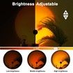 Sunset Lamp Projector Led Lights for Bedroom Night Light RGB Lights Sun Sunlight Sunrise Lamp 10w 360°Rotation Mood Lighting Home/Room Decor Christmas Gifts for Women