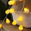 Easter String Lights 11.5ft 20 LED Fairy String Lights Egg String Lights for Home Party Decoration