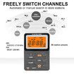 Portable AM FM Radio Emergency Weather Alert Radio Transistor Radio with Excellent Reception, Digital LED Lock Screen, Station Preset, Alarm Clock, Earphone Jack