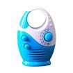 Splash Proof Shower Radio Waterproof AM FM Bathroom Outdoor Top Handle BuiltIn Speaker Adjustable Volume Audio Companion