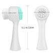 Face Brush - Manual Facial Cleansing Brush and Pore Cleansing Manual Dual Face Brush Blue