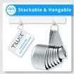Stainless Steel Measuring Cups & Spoons Set,Cups and Spoons,Kitchen Gadgets for Cooking & Baking (7+6)