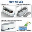 Ultrasonic Jewelry Cleaner Denture Glass Watch Ring Bath Tank Cleaning Machine