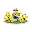 Pikachu Pokemon Battle Action Figure Set Hand Model