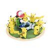 Pikachu Pokemon Battle Action Figure Set Hand Model