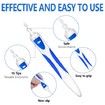 Earwax Remover, Silicone Ear Wax Removal, Soft Q-Grips Ear Wax Remover with 16 Tips Removal Kit