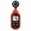 Bluetooth Wind Speed Meter Handheld Mini Digital Anemometer with Thermometer Max/Min for Weather Data Collection
