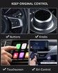 CarPlay Wireless Adapter for OEM Wired CarPlay Wireless Apple Carplay Adapter for iPhone Plug & Play Fastest Dongle Wired to Wireless Converter for Cars from 2015 & iPhone iOS 10+ (Black)
