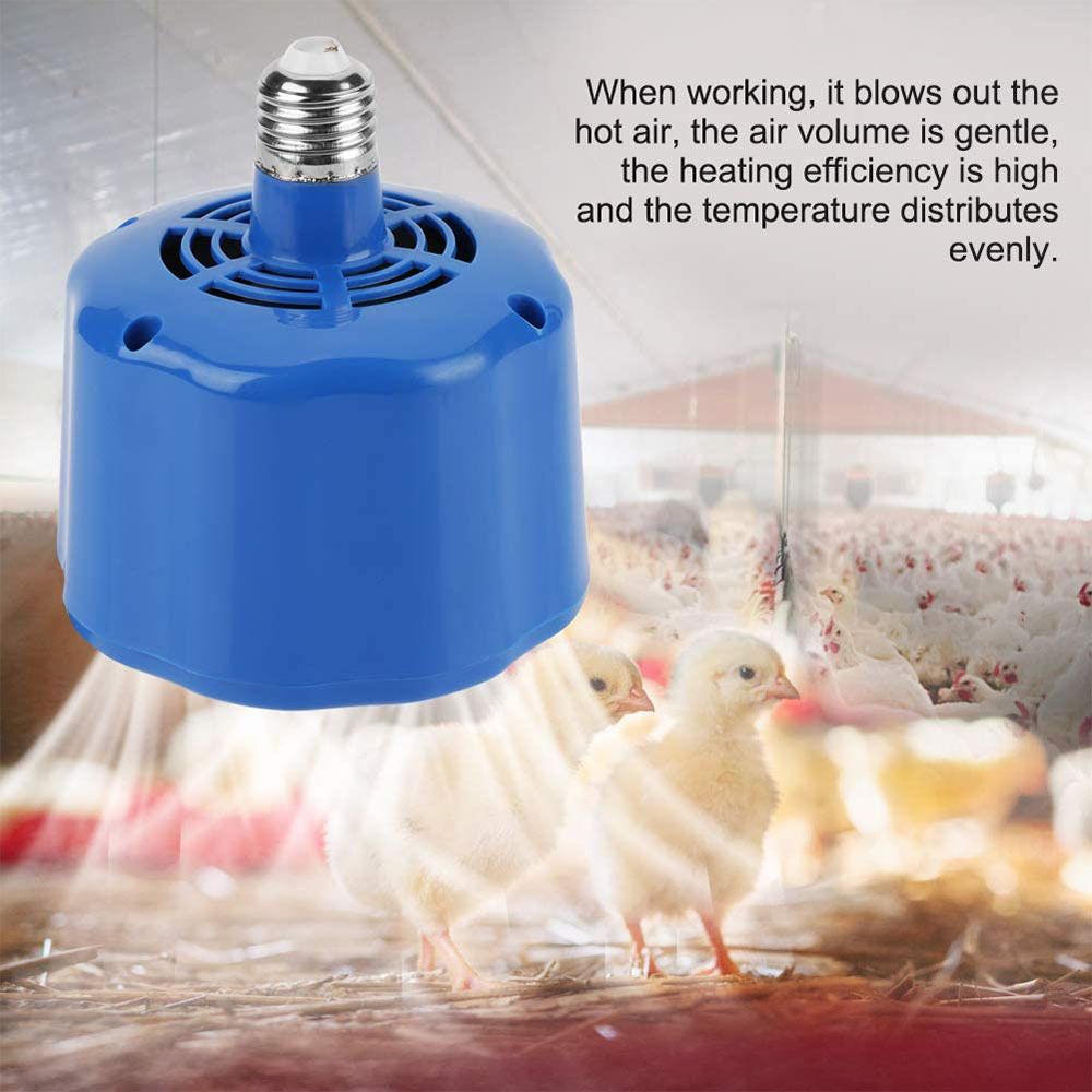Pet Heat Lamp, Livestock Cozy Heat Lamp, Chicken Coop Heater, Poultry Heat Lamp for Breeders, Lambs, Chickens, Ducks and Pets