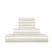 4 Piece Satin Bedding Sheet Pillowcase Sets Luxury Rich Silk Silky Super Soft Solid Color Reversible Stain-Resistant Wrinkle Free (White)
