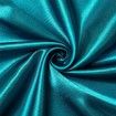4 Piece Satin Bedding Sheet Pillowcase Sets Luxury Rich Silk Silky Super Soft Solid Color Reversible Stain-Resistant Wrinkle Free (Teal)