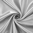 4 Piece Satin Bedding Sheet Pillowcase Sets Luxury Rich Silk Silky Super Soft Solid Color Reversible Stain-Resistant Wrinkle Free (Light Grey)