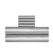 4 Piece Satin Bedding Sheet Pillowcase Sets Luxury Rich Silk Silky Super Soft Solid Color Reversible Stain-Resistant Wrinkle Free (Light Grey)
