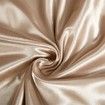 4 Piece Satin Bedding Sheet Pillowcase Sets Luxury Rich Silk Silky Super Soft Solid Color Reversible Stain-Resistant Wrinkle Free (Khaki)