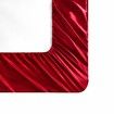 4 Piece Satin Bedding Sheet Pillowcase Sets Luxury Rich Silk Silky Super Soft Solid Color Reversible Stain-Resistant Wrinkle Free (Burgundy Red)