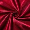4 Piece Satin Bedding Sheet Pillowcase Sets Luxury Rich Silk Silky Super Soft Solid Color Reversible Stain-Resistant Wrinkle Free (Burgundy Red)