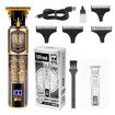 Hair Clippers Cordless Zero Gapped Trimmer T-Blade Mustache Beard Trimmer Liners Beard Shaving Kit for Men