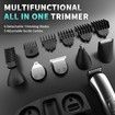 Electric Nose Hair Beard Trimmer Mustache Body Shaver Grooming Kit, Cordless Hair Clippers Electric Razor for Men