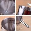 Pancake Batter Dispenser Stainless Steel Funnel Octopus Balls Waffle Maker Cooking Tools Handle Rack Kitchen Aid