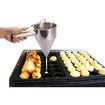 Pancake Batter Dispenser Stainless Steel Funnel Octopus Balls Waffle Maker Cooking Tools Handle Rack Kitchen Aid