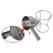 Pancake Batter Dispenser Stainless Steel Funnel Octopus Balls Waffle Maker Cooking Tools Handle Rack Kitchen Aid