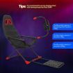 Racing Simulator Wheel Stand Sim Steering Gaming Foldable Adjustable Seat Cockpit Xbox Logitech Thrustmaster PS2 PS3